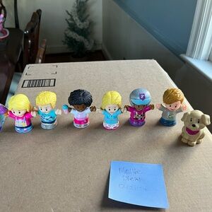 Little people Barbie and dog bundle lot